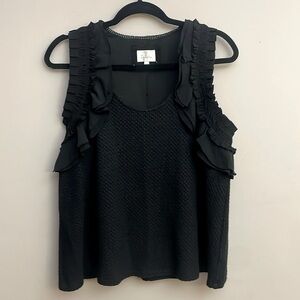 Delete Black Tops Size L